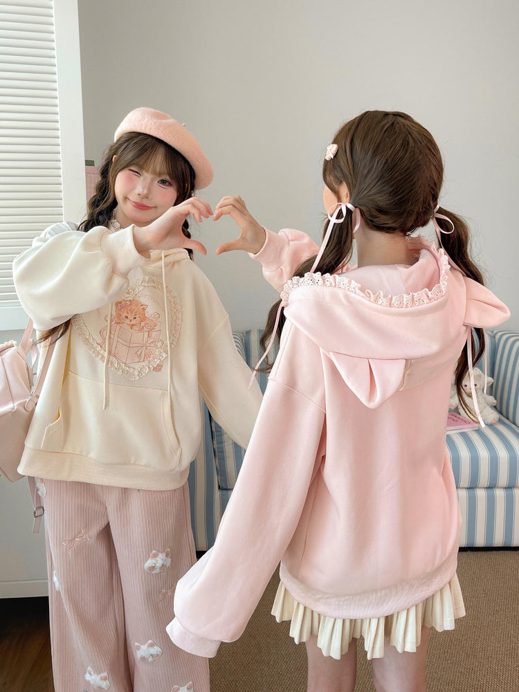 Birthday Kitty Ear Jacket-Outerwear-ntbhshop