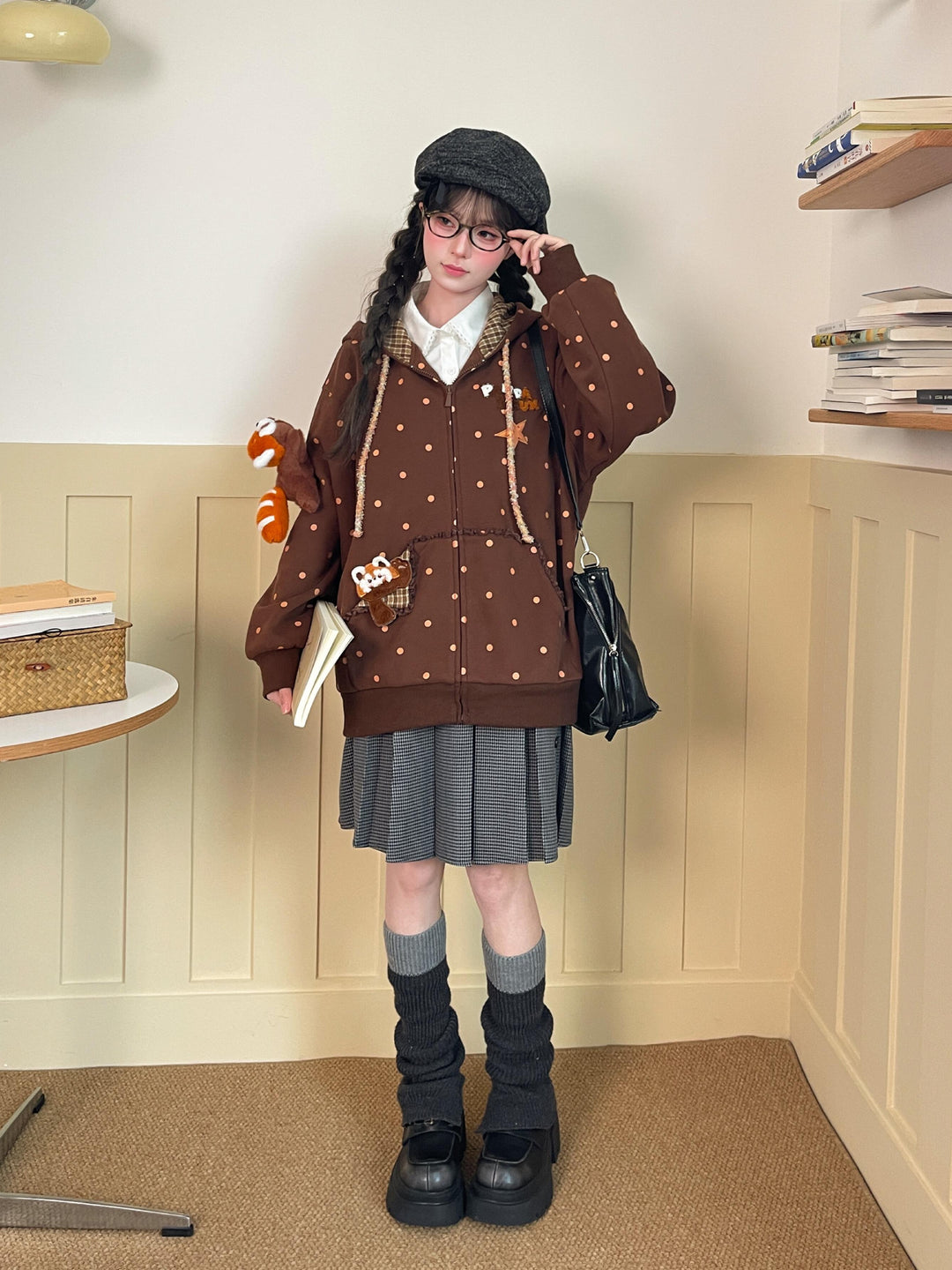 Panda Roux Dottie Jackets-Outerwear-ntbhshop