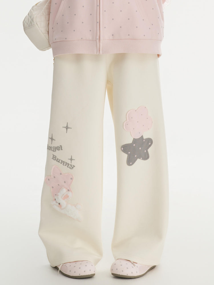 Angel Bunny Wide-Leg Pants-Bottoms-ntbhshop