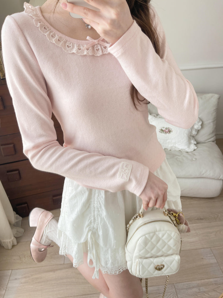 Dolly Charm Lace Tops-Tops-ntbhshop