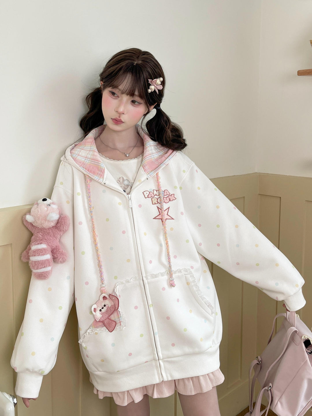 Panda Roux Dottie Jackets-Outerwear-ntbhshop