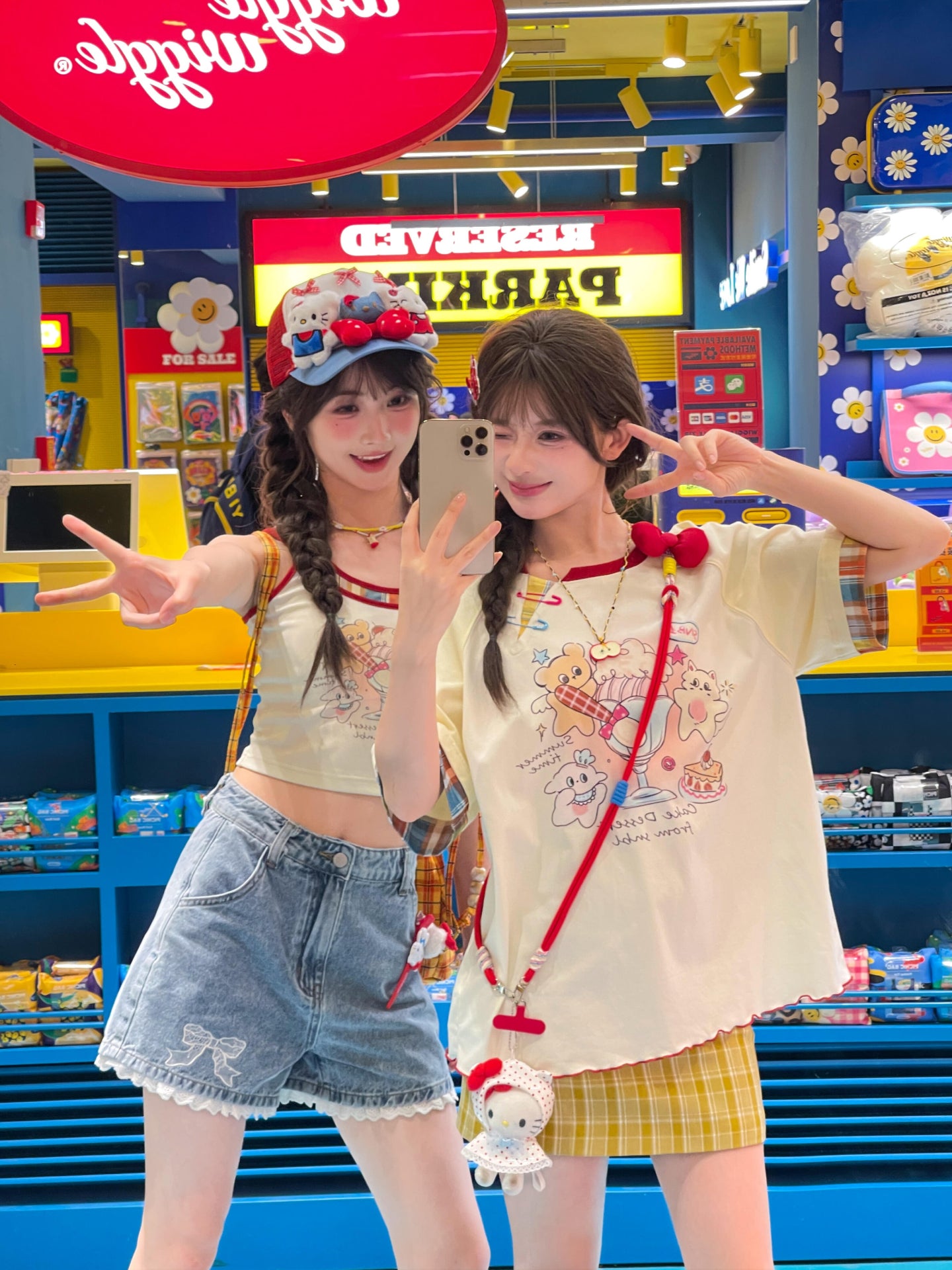 Cake Dessert Party Cotton Tee-Tops-ntbhshop