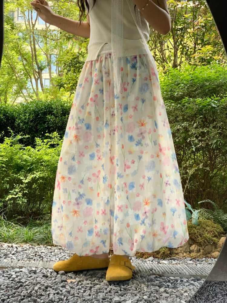 Garden Bloom Bubble Pants-ntbhshop