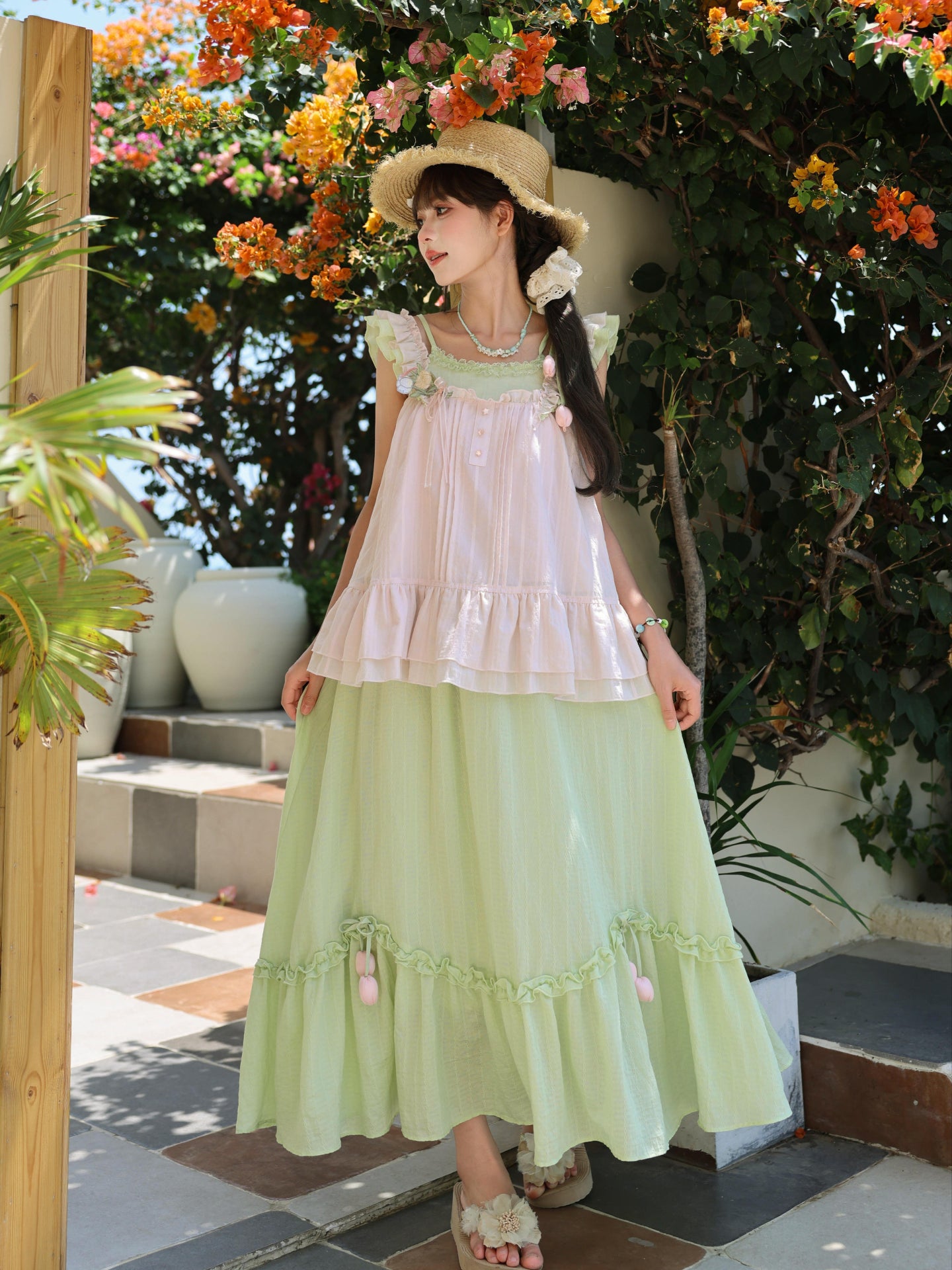 Tulip Bloom Petaline Skirts-Bottoms-ntbhshop