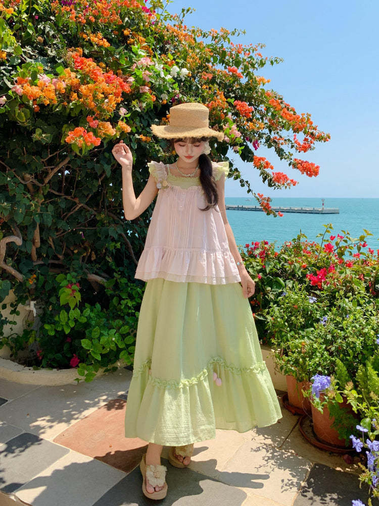 Tulip Bloom Petaline Skirts-Bottoms-ntbhshop