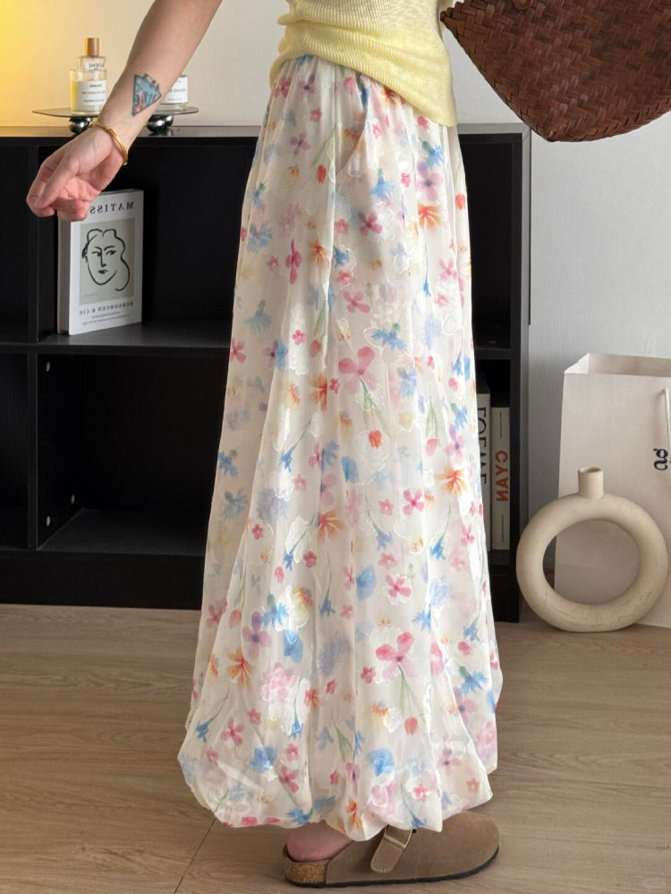 Garden Bloom Bubble Pants-ntbhshop