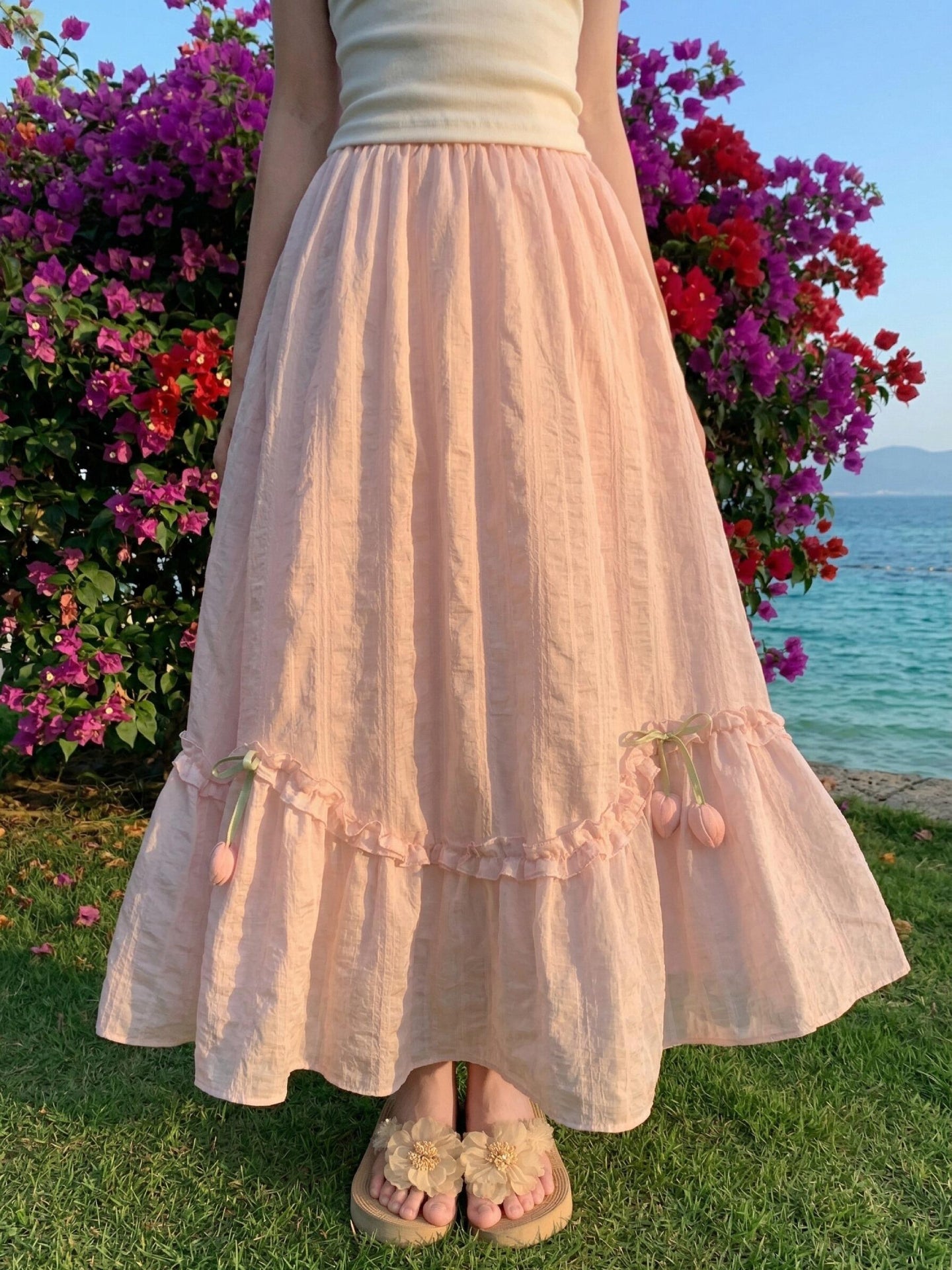 Tulip Bloom Petaline Skirts-Bottoms-ntbhshop