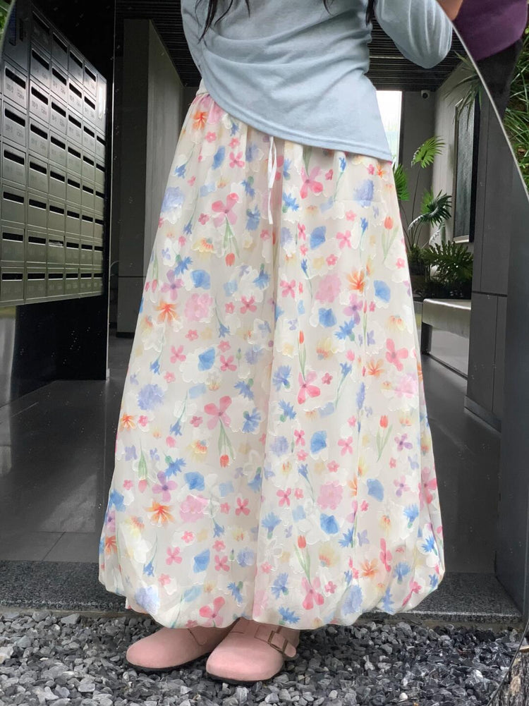 Garden Bloom Bubble Pants-ntbhshop
