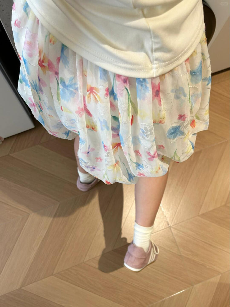 Garden Bloom Bubble Shorts-ntbhshop