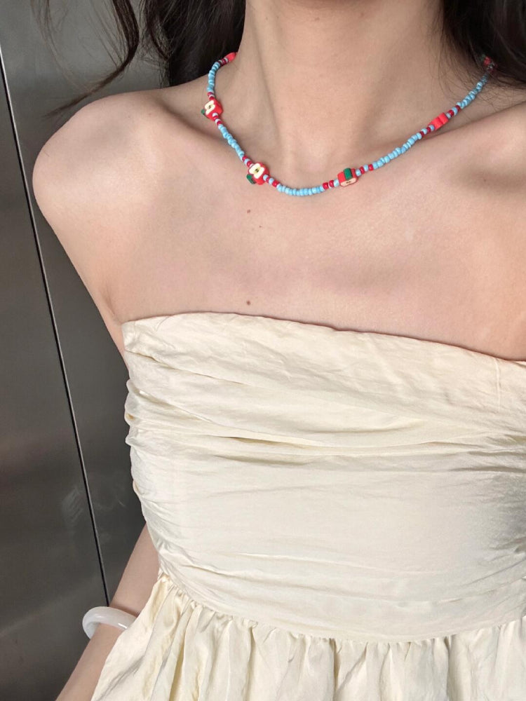 Fruit Pop Star Beaded Necklaces-ntbhshop