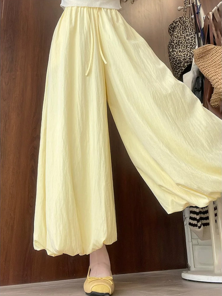 Pastel Bloom Puffy Bubble Pants-ntbhshop