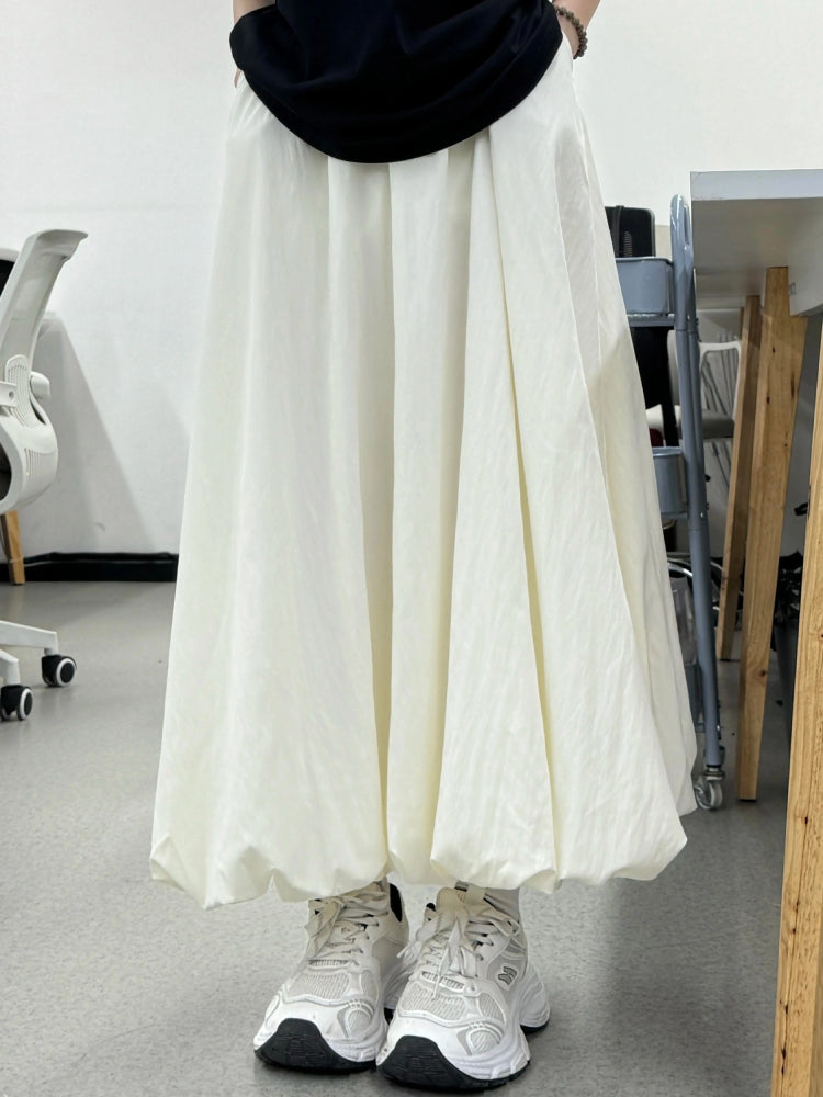 Pastel Bloom Puffy Bubble Skirts-ntbhshop