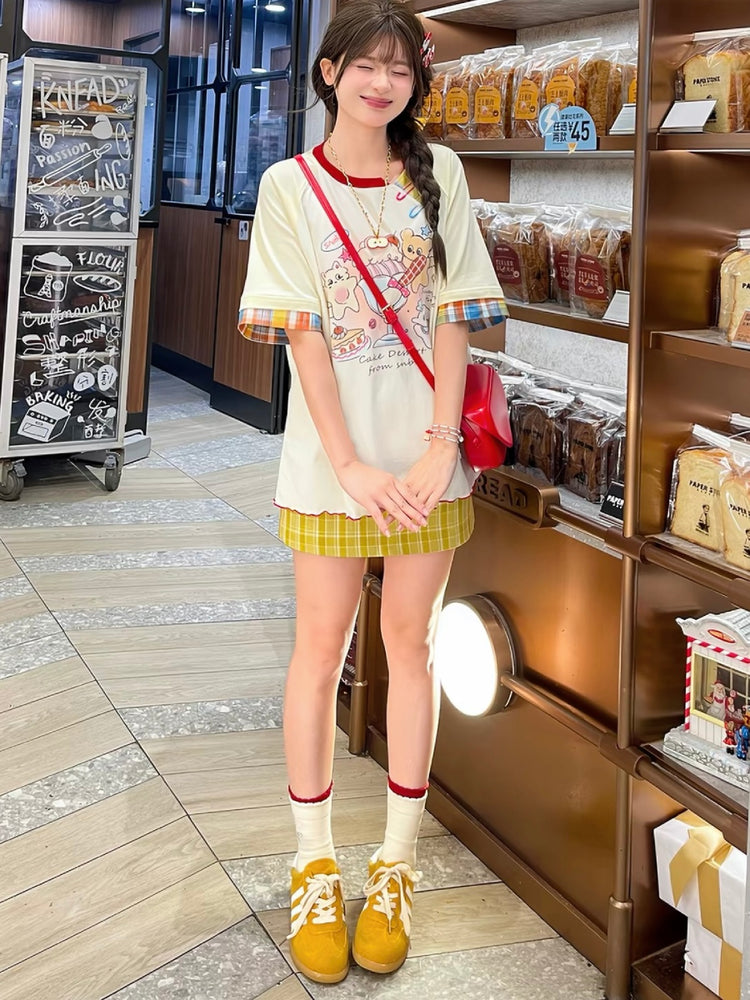 Dessert Party Cotton Tee-Tops-ntbhshop