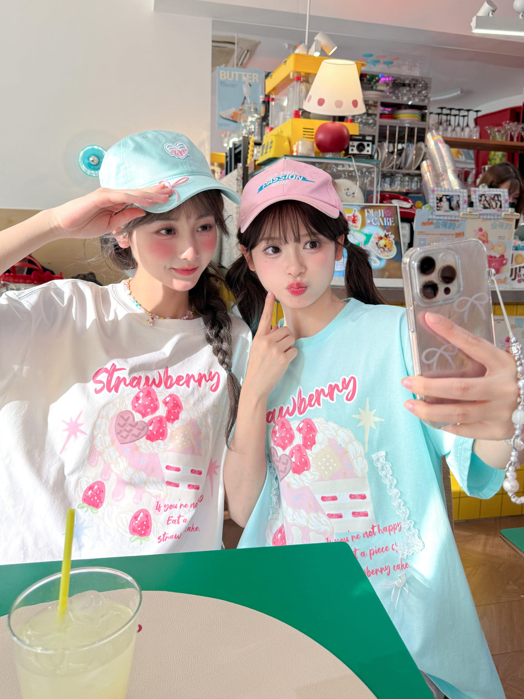 Berry Cake Graphic Tees-Tops-ntbhshop