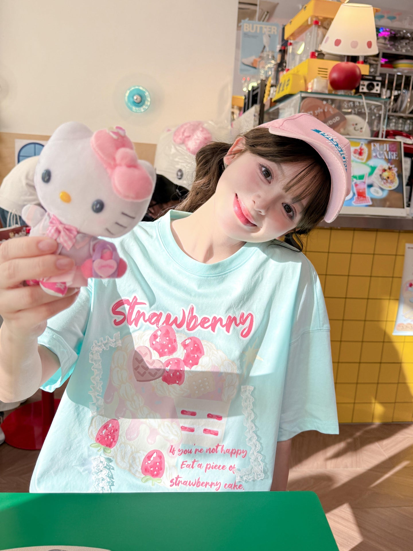 Berry Cake Graphic Tees-Tops-ntbhshop