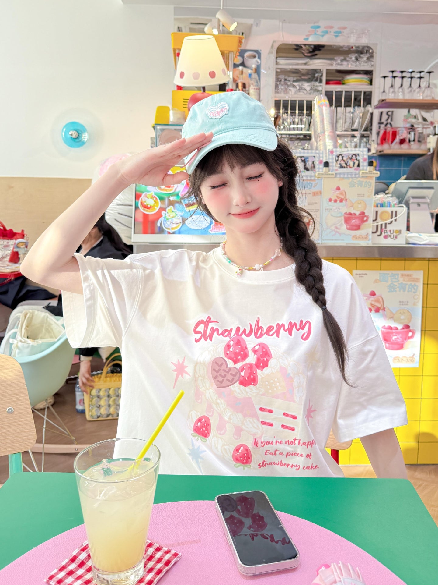 Berry Cake Graphic Tees-Tops-ntbhshop