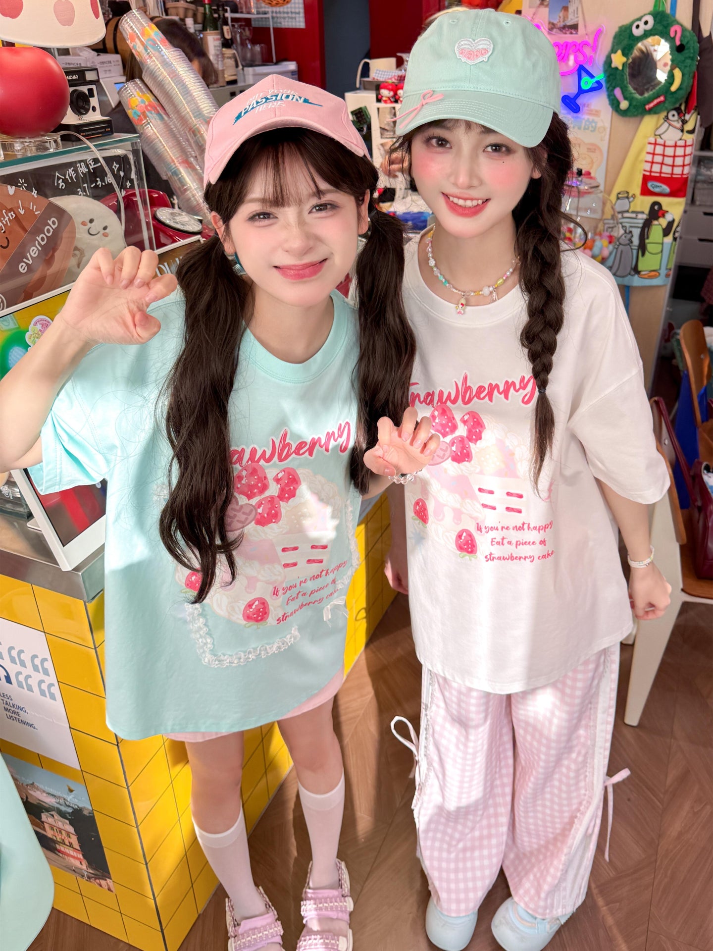 Berry Cake Graphic Tees-Tops-ntbhshop