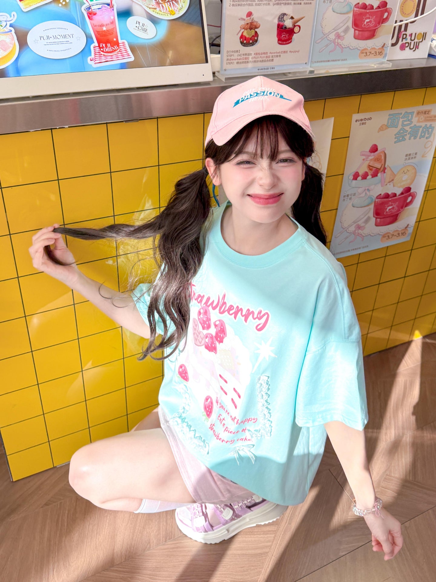 Berry Cake Graphic Tees-Tops-ntbhshop