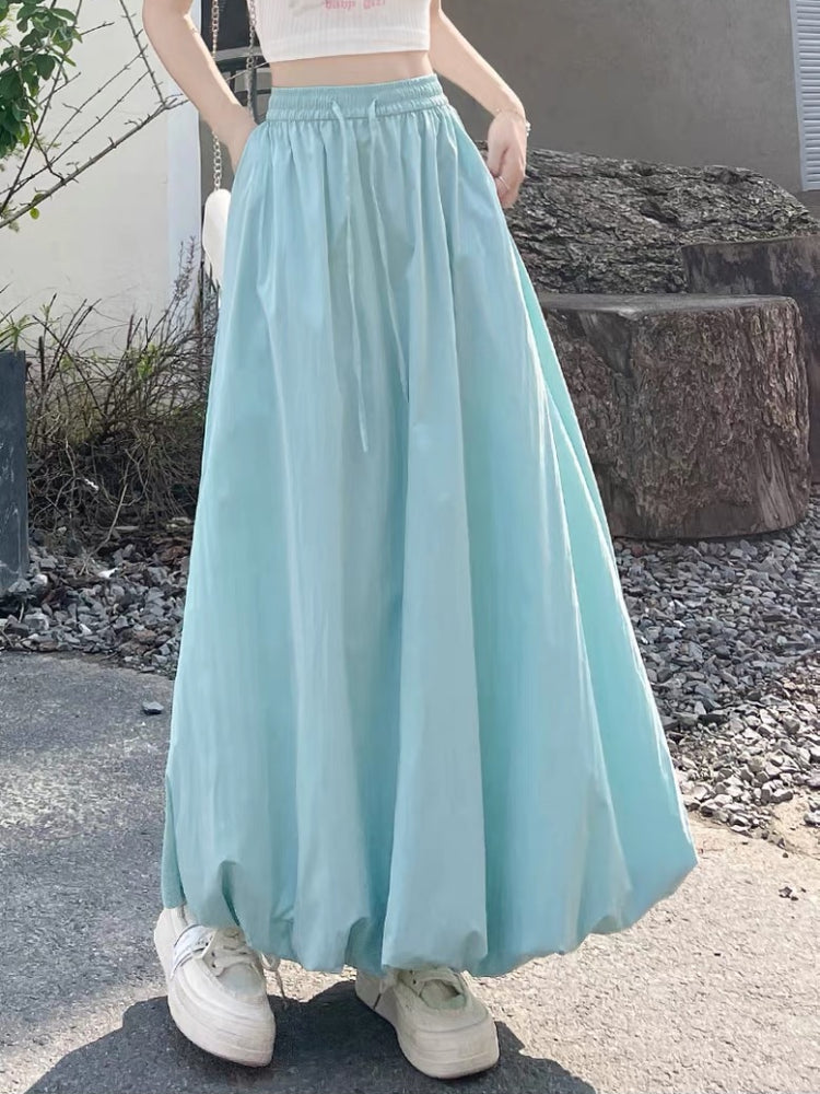 Pastel Bloom Puffy Bubble Skirts-ntbhshop