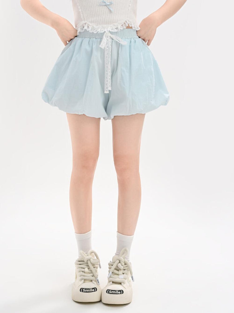 Cloud Puff Bubble Shorts-Bottoms-ntbhshop