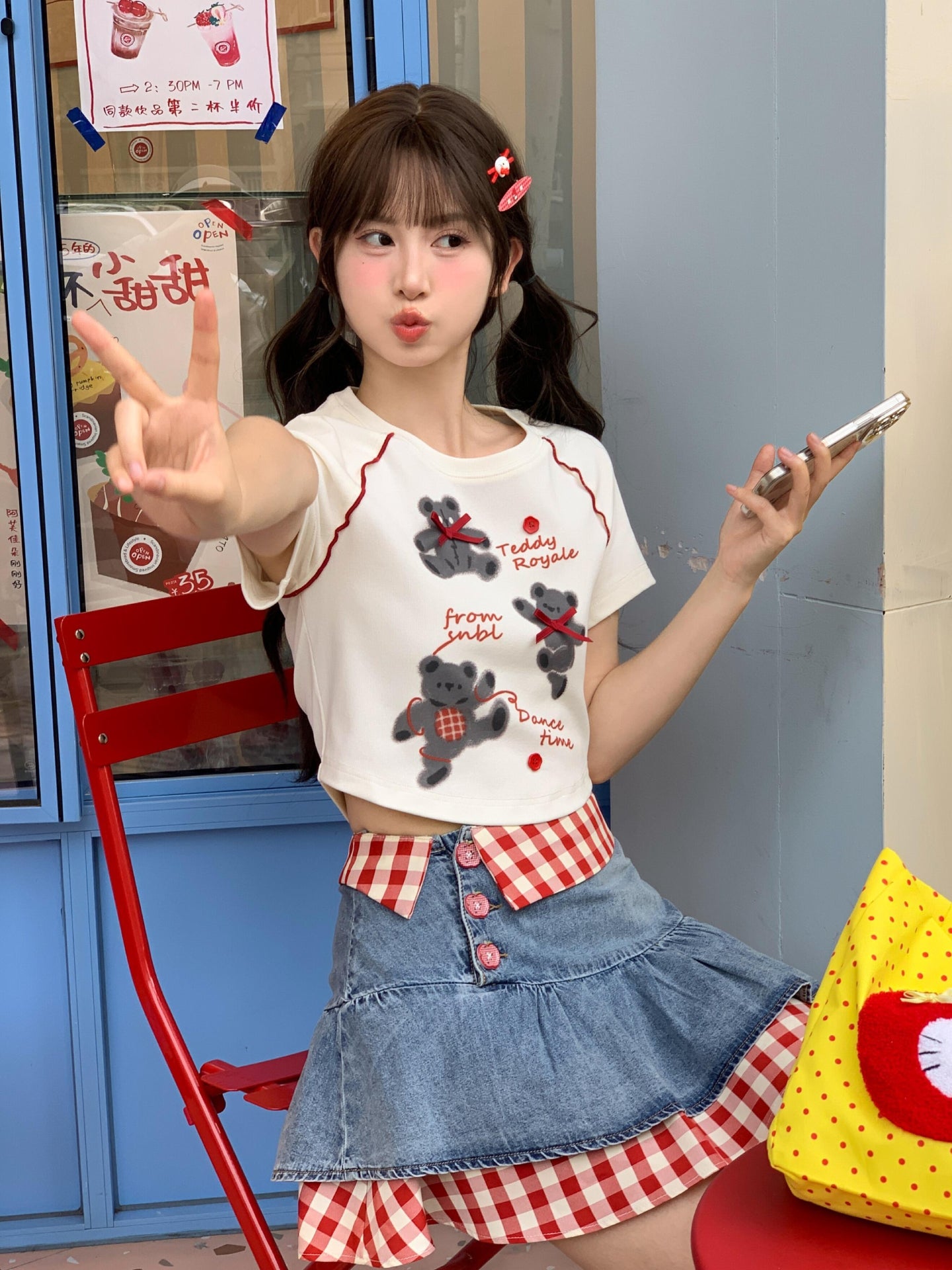Teddy Royale Crop Top & Tee-Tops-ntbhshop