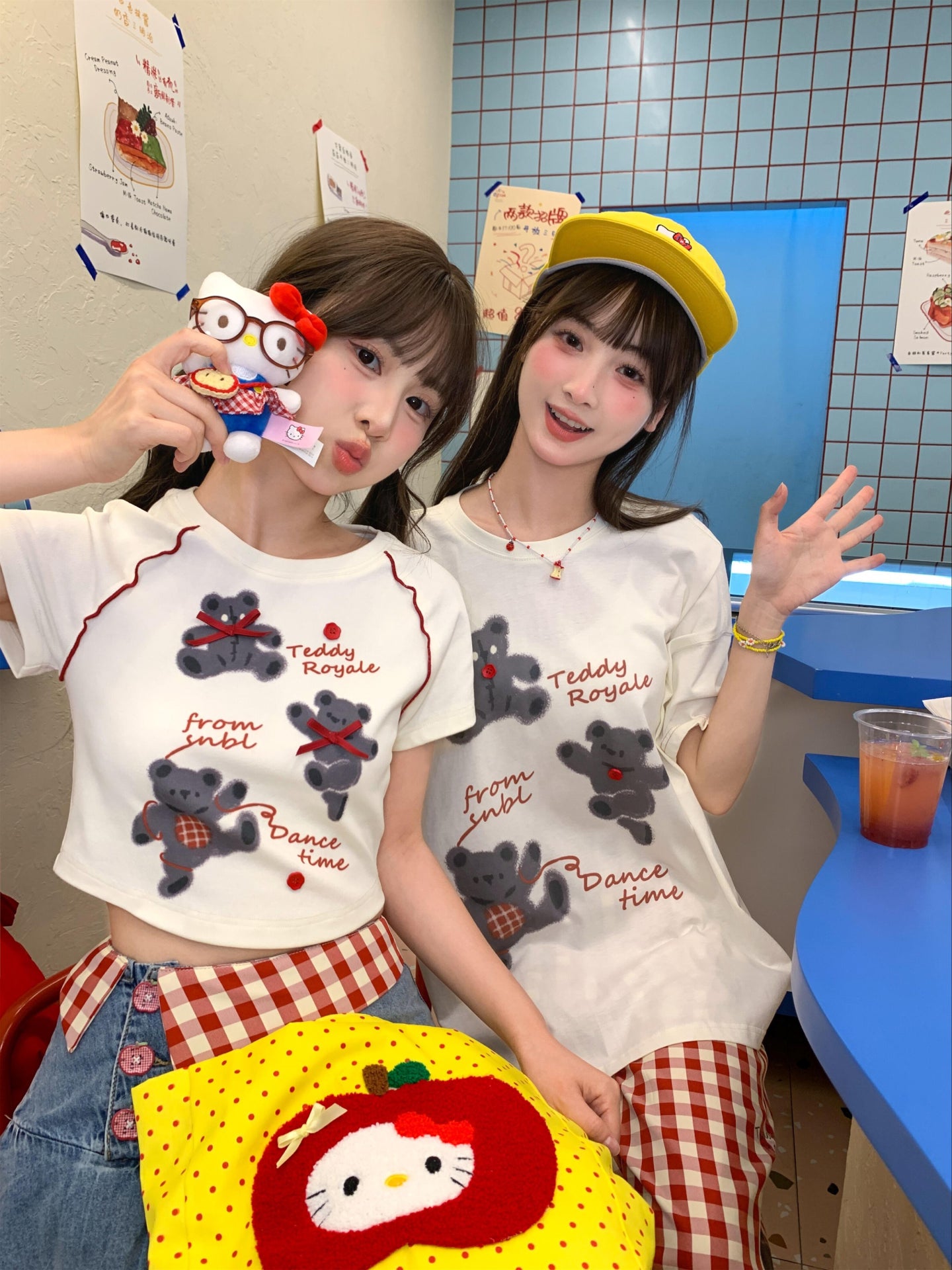 Teddy Royale Crop Top & Tee-Tops-ntbhshop