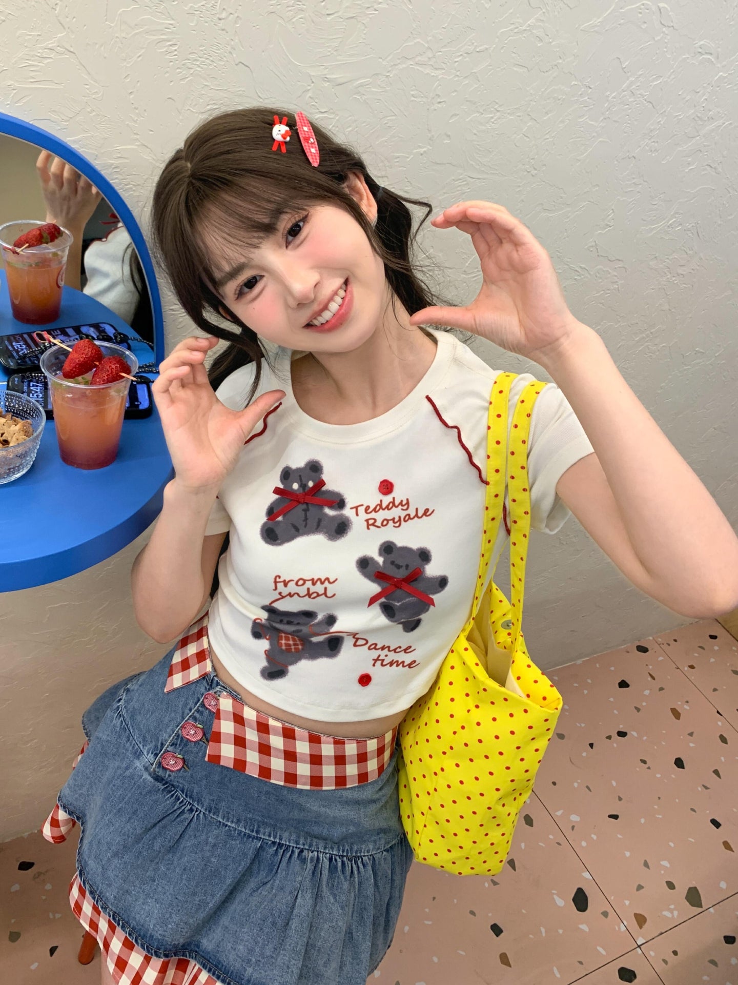 Teddy Royale Crop Top & Tee-Tops-ntbhshop