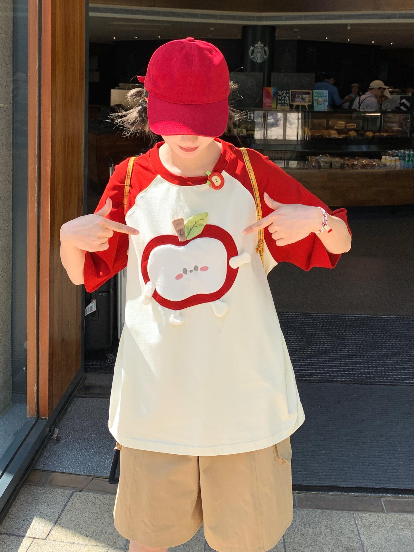 Apple Pop Unisex Tee-Tops-ntbhshop
