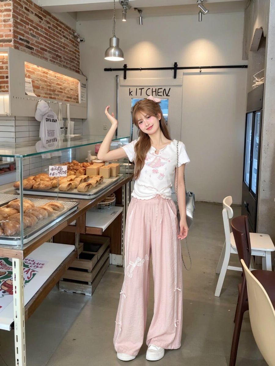 Nice Dessert Twist Tee-Tops-ntbhshop