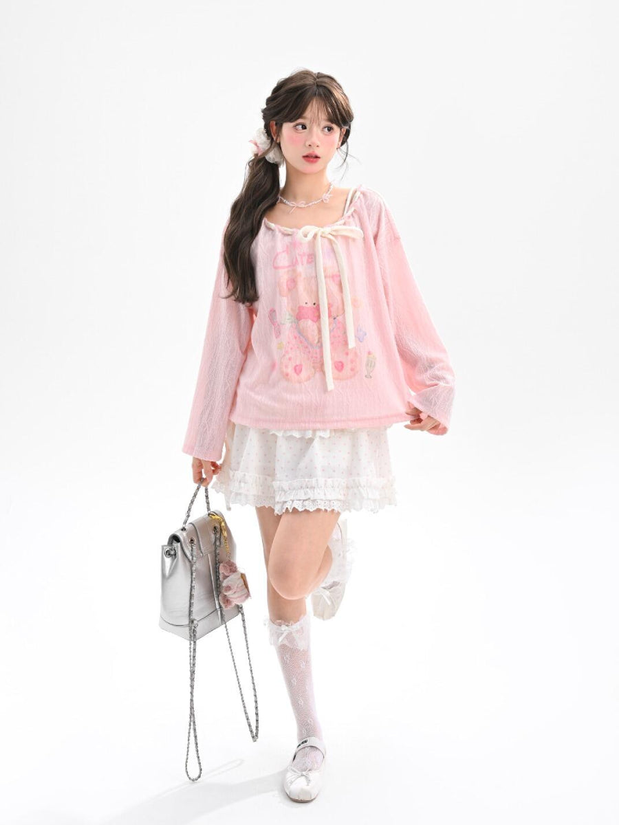 Sugar Bear Slanted Tops-Tops-ntbhshop
