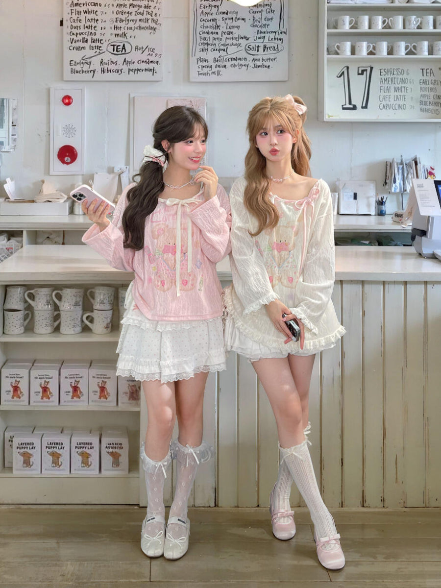 Sugar Bear Slanted Tops-Tops-ntbhshop