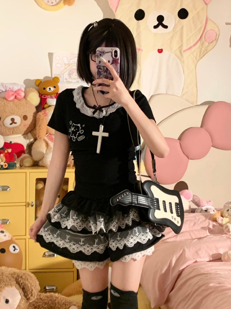 Sugar Lace Layer Cake Skirts-ntbhshop