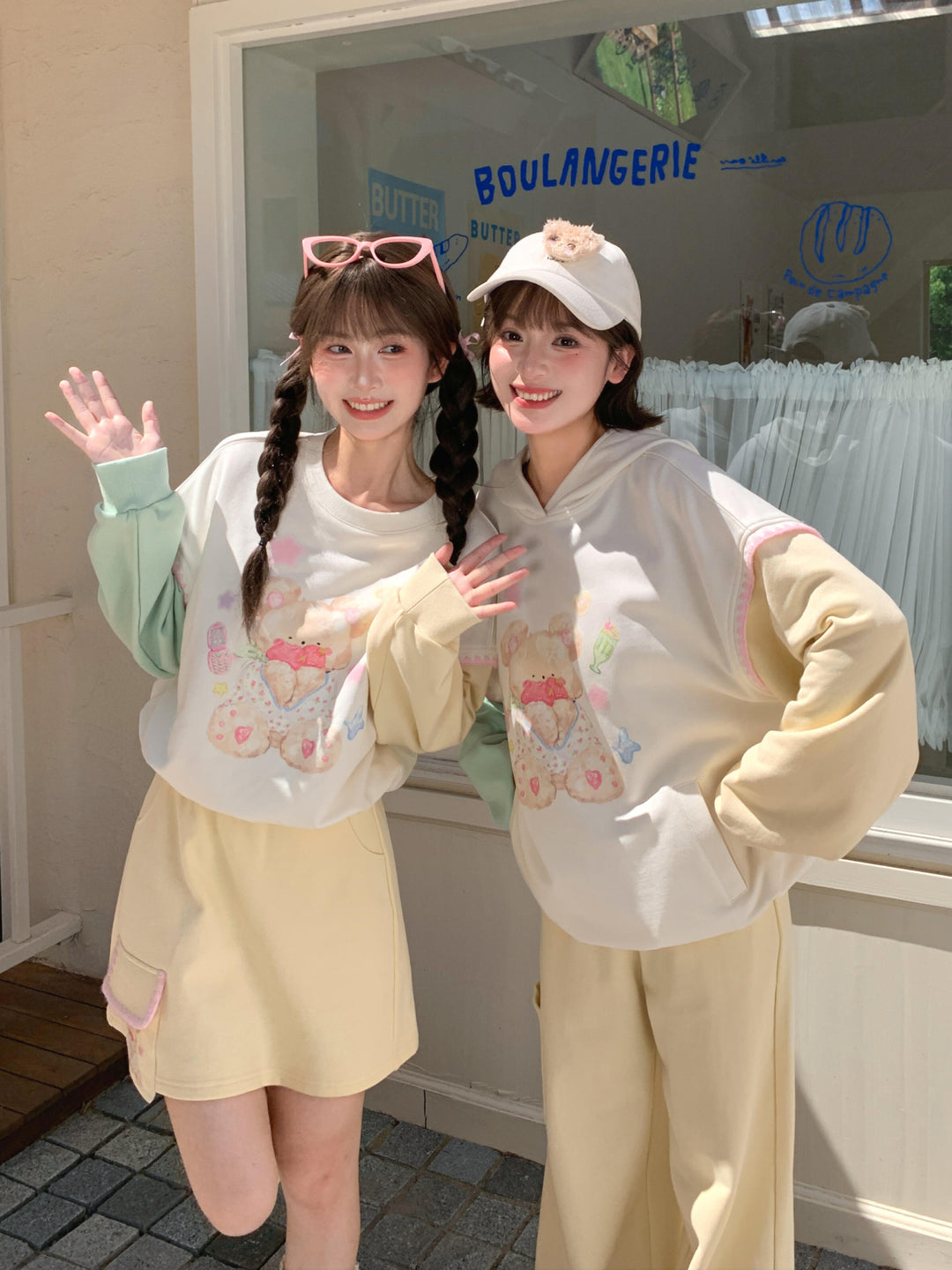 Berry Teddy Sweatshirt, Hoodie & Sweatpants-Sets-ntbhshop
