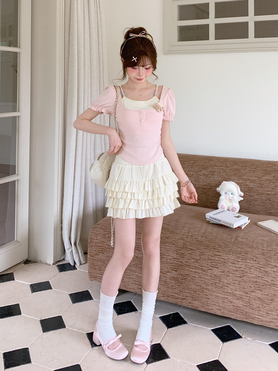 Bakery Bear Layered Tops-Tops-ntbhshop
