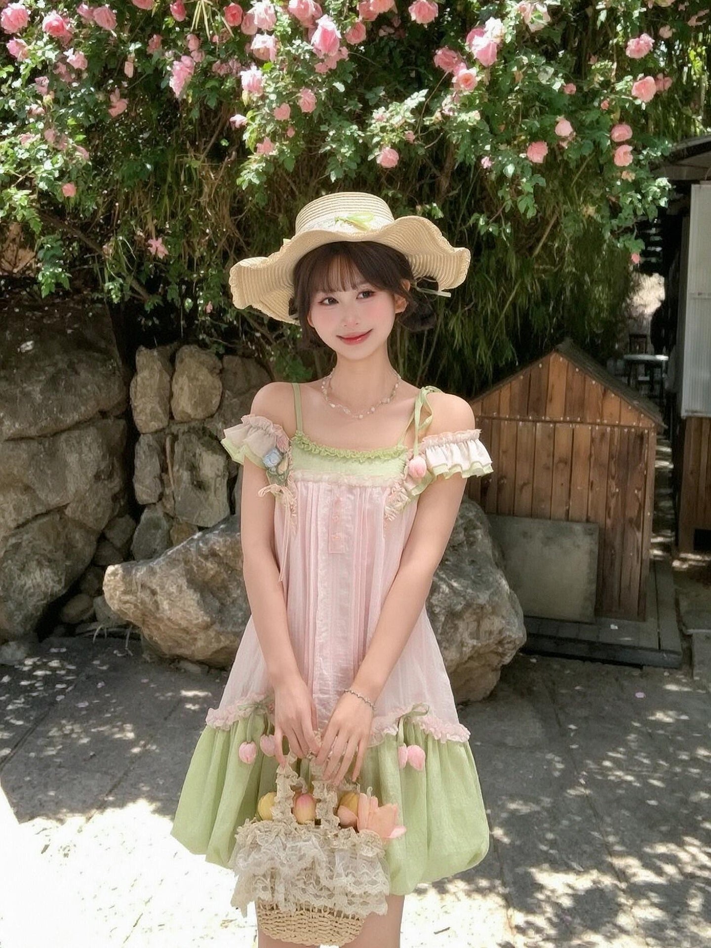 Tulip Bloom Bubble Dress-Dresses-ntbhshop