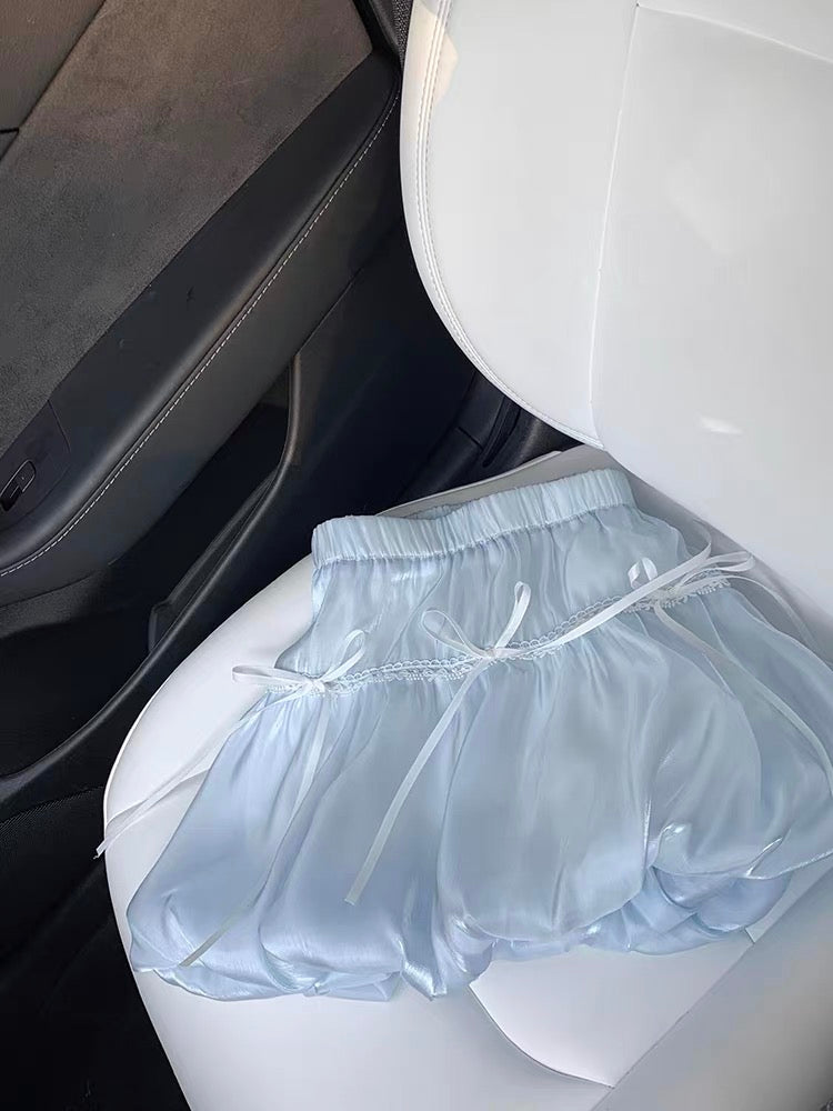 Moonpetal Bow Bubble Skirts-ntbhshop