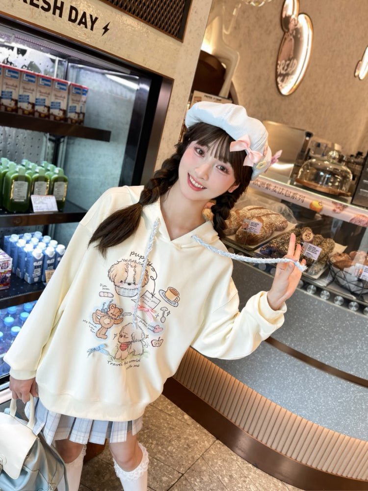 Honey Pup Sketch Sweatshirt & Hoodie-ntbhshop