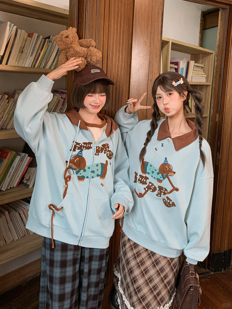 Dachshund Doodle Sweatshirt & Jacket-ntbhshop