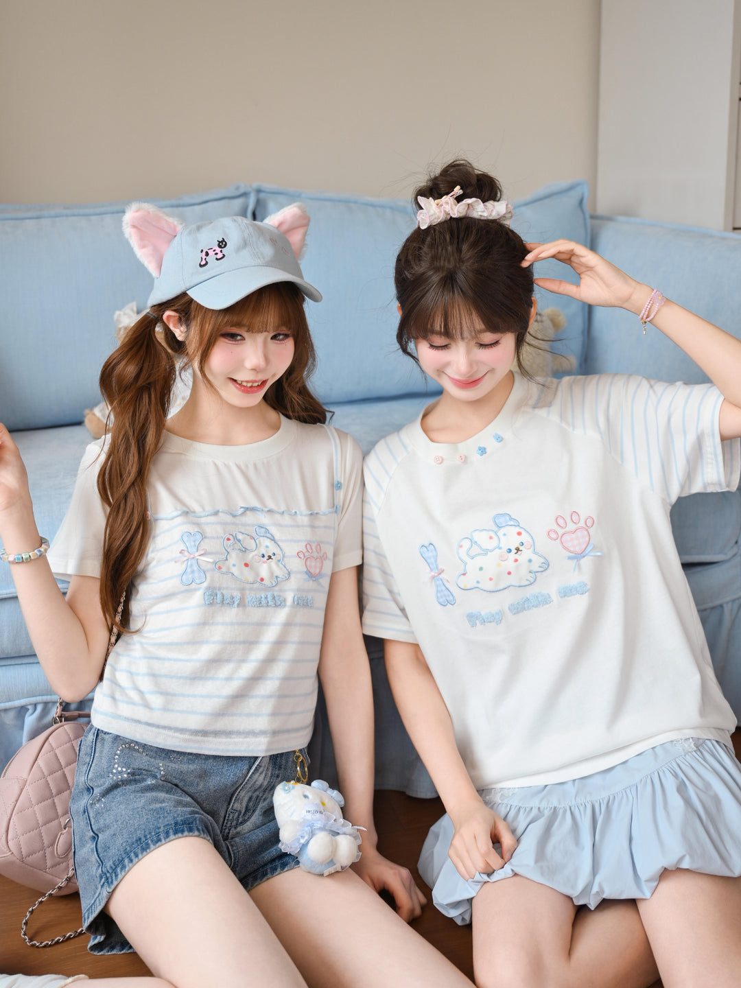Puppy Milk Crop Top-Tops-ntbhshop