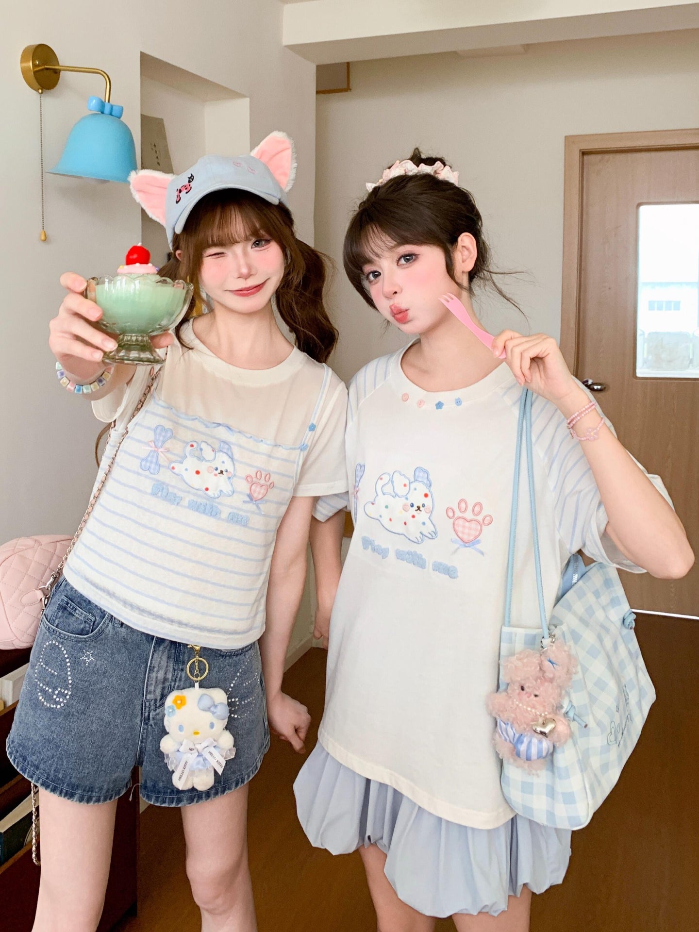 Puppy Milk Crop Top-Tops-ntbhshop