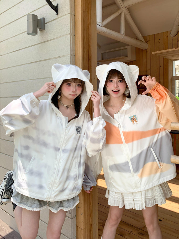 Kitty Tabby Sun Jackets-Outerwear-ntbhshop