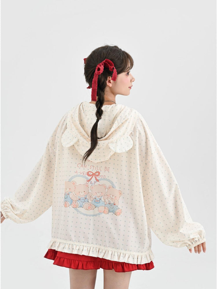Teddy Dot Sun Jacket-Outerwear-ntbhshop
