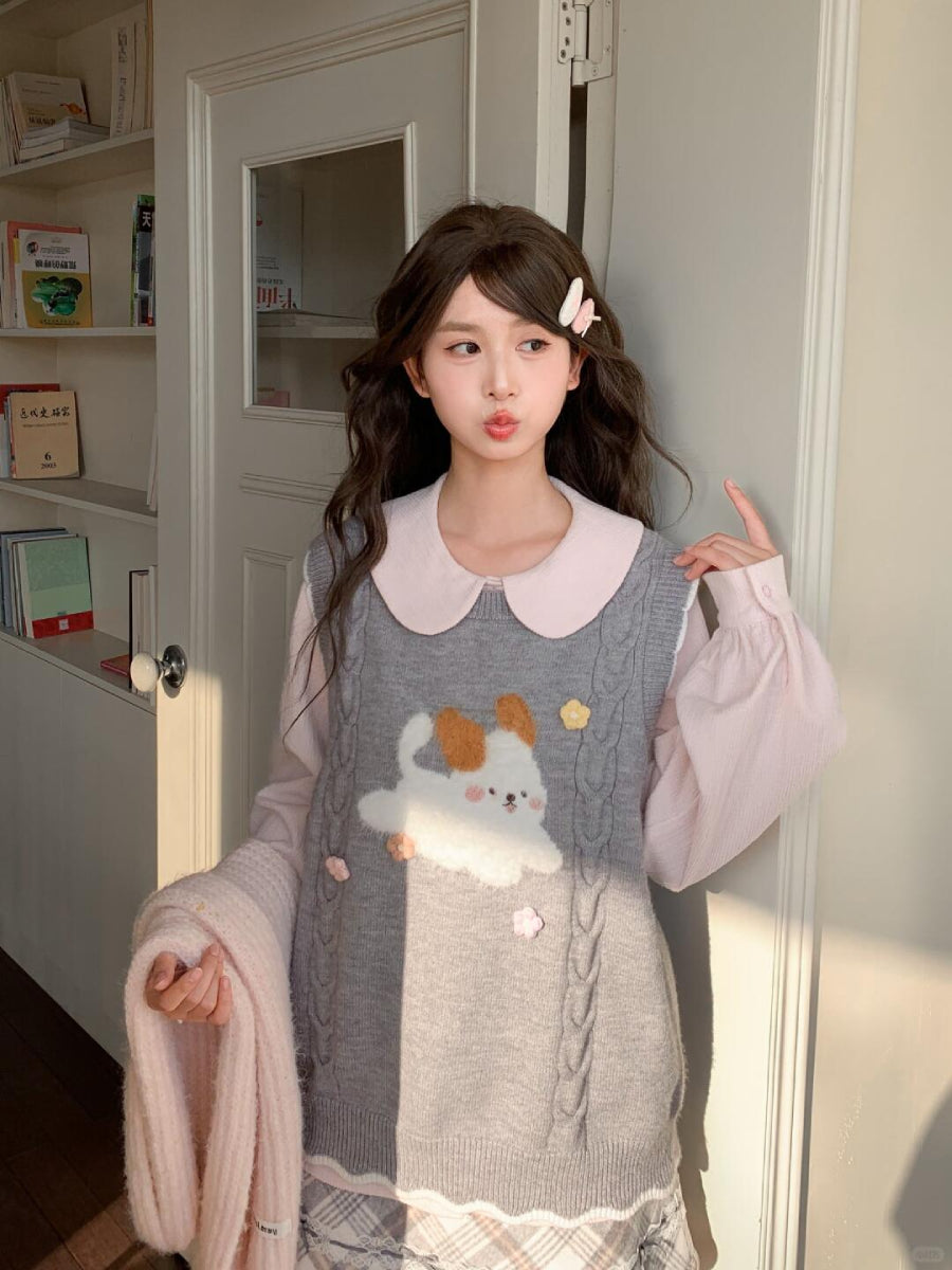 Blush Milk Puppy Doll Shirt-Tops-ntbhshop