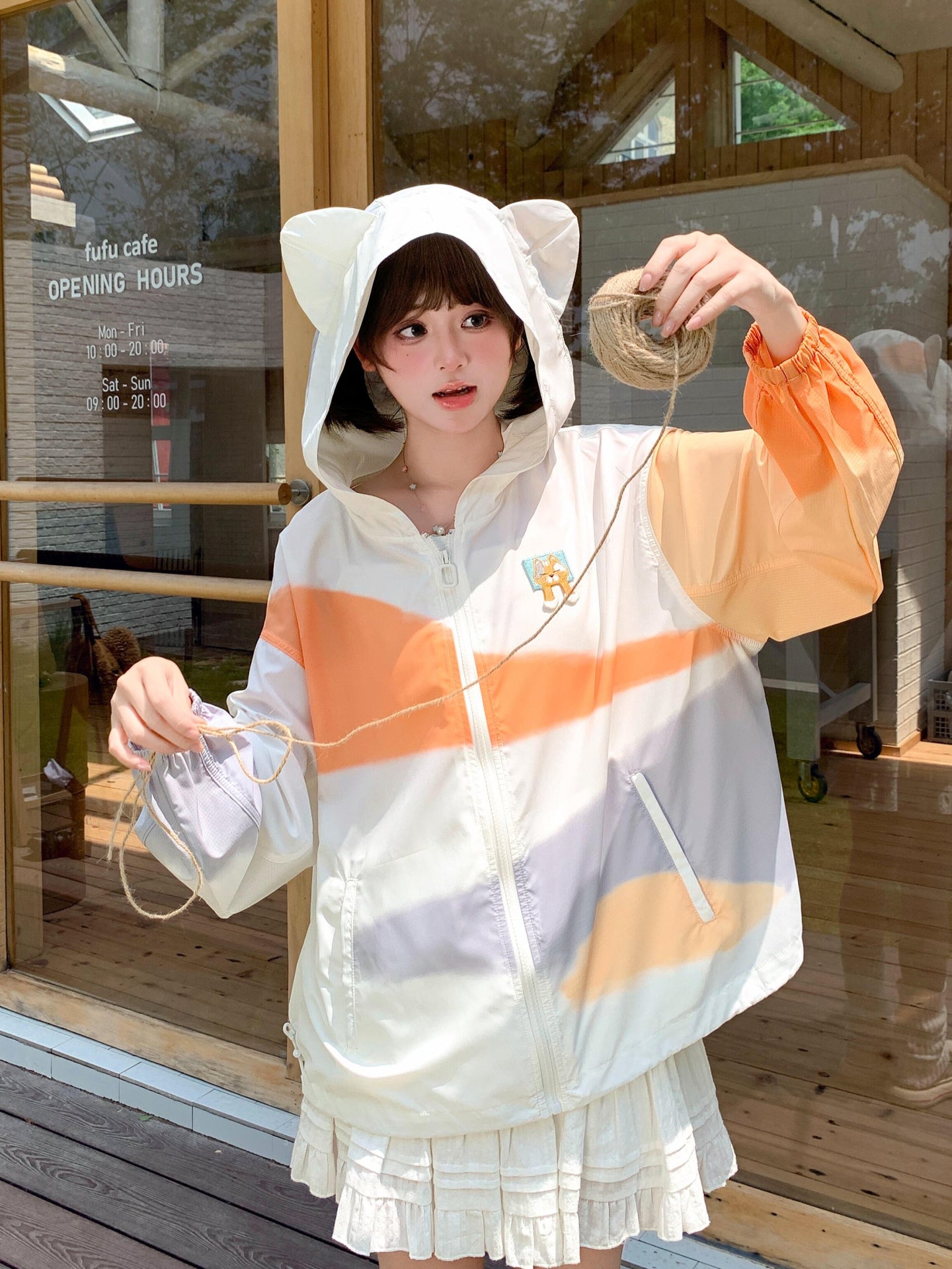 Kitty Tabby Sun Jackets-Outerwear-ntbhshop