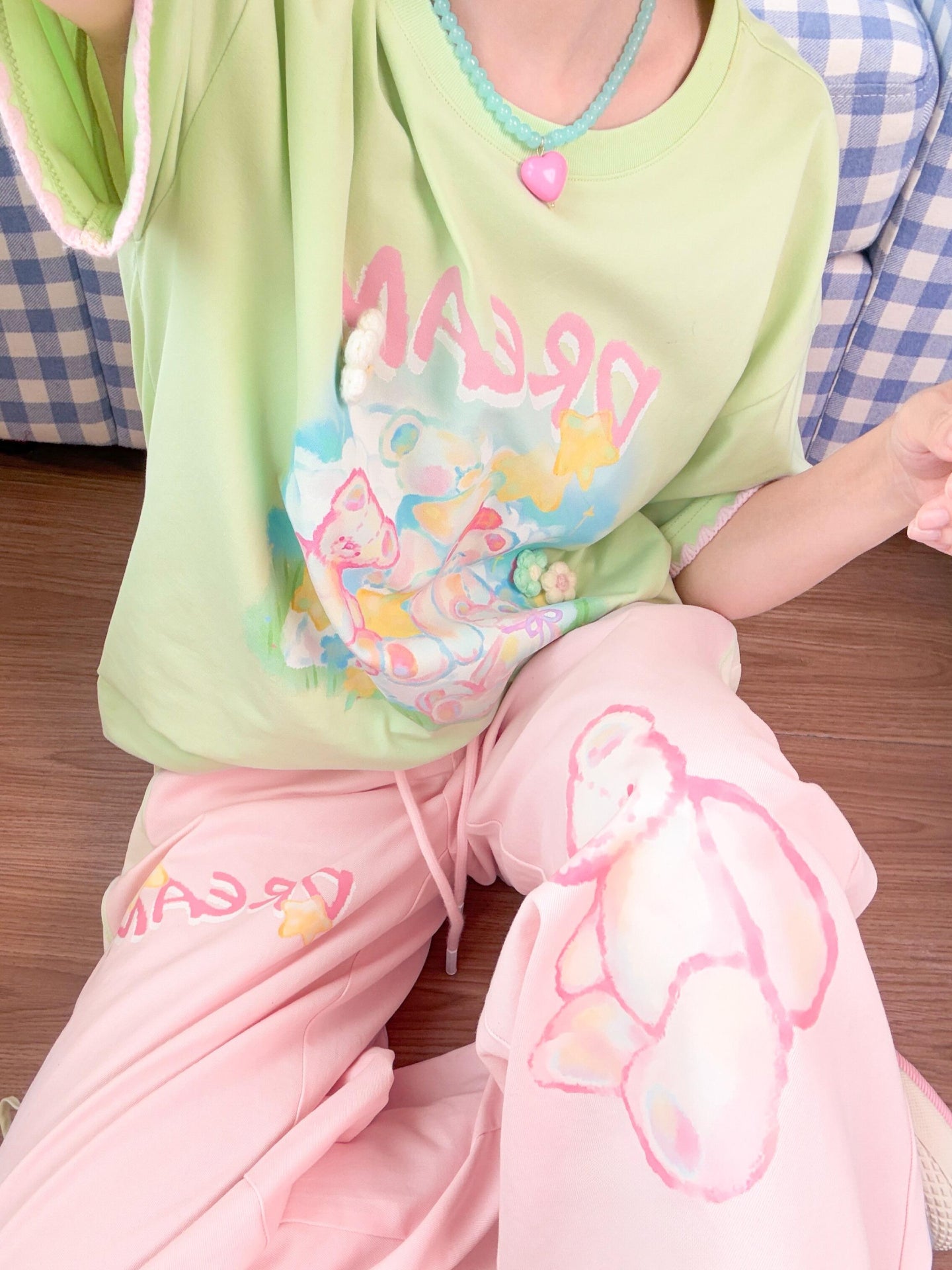 Bear Dream Cotton Pants-Bottoms-ntbhshop
