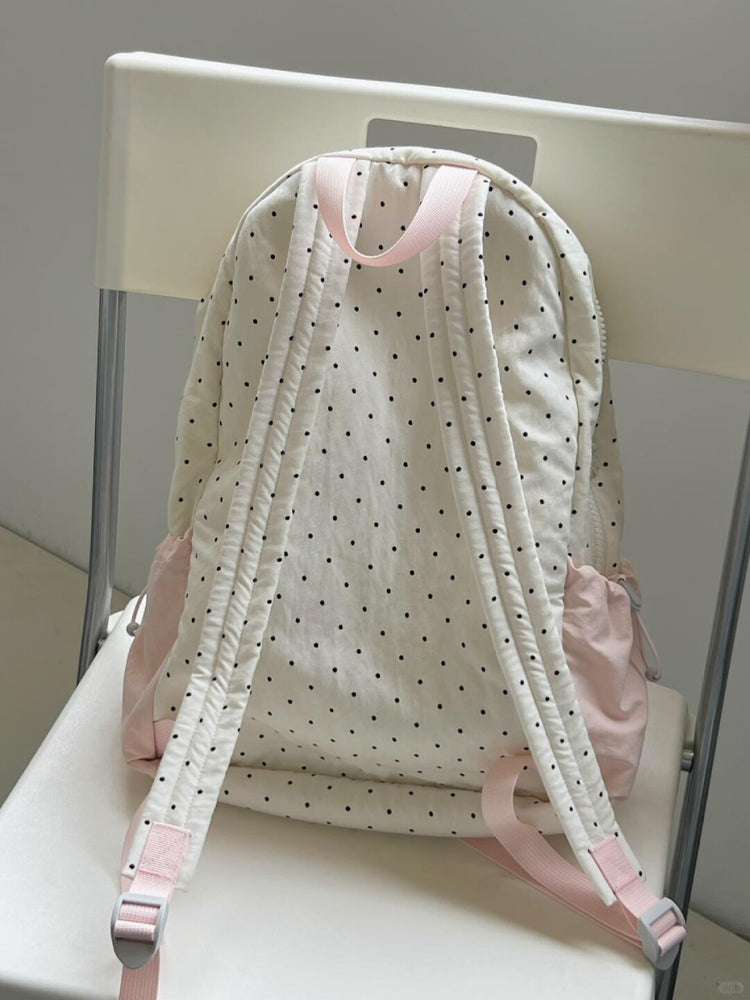 Polka Bow Toast Backpacks-Accessories-ntbhshop
