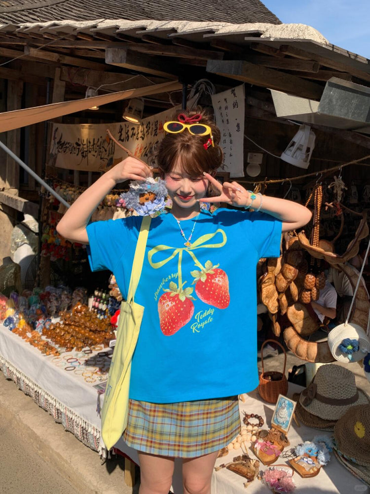 Berry Sugar Cotton Tees-Tops-ntbhshop