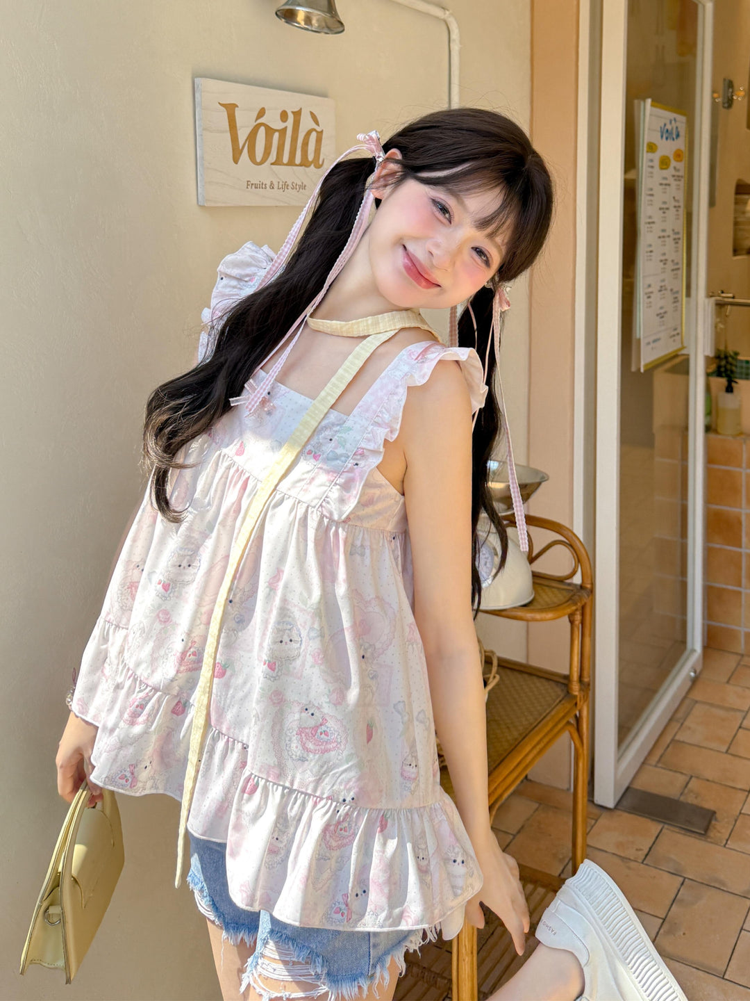 Kitty Berry Cami Top-Tops-ntbhshop