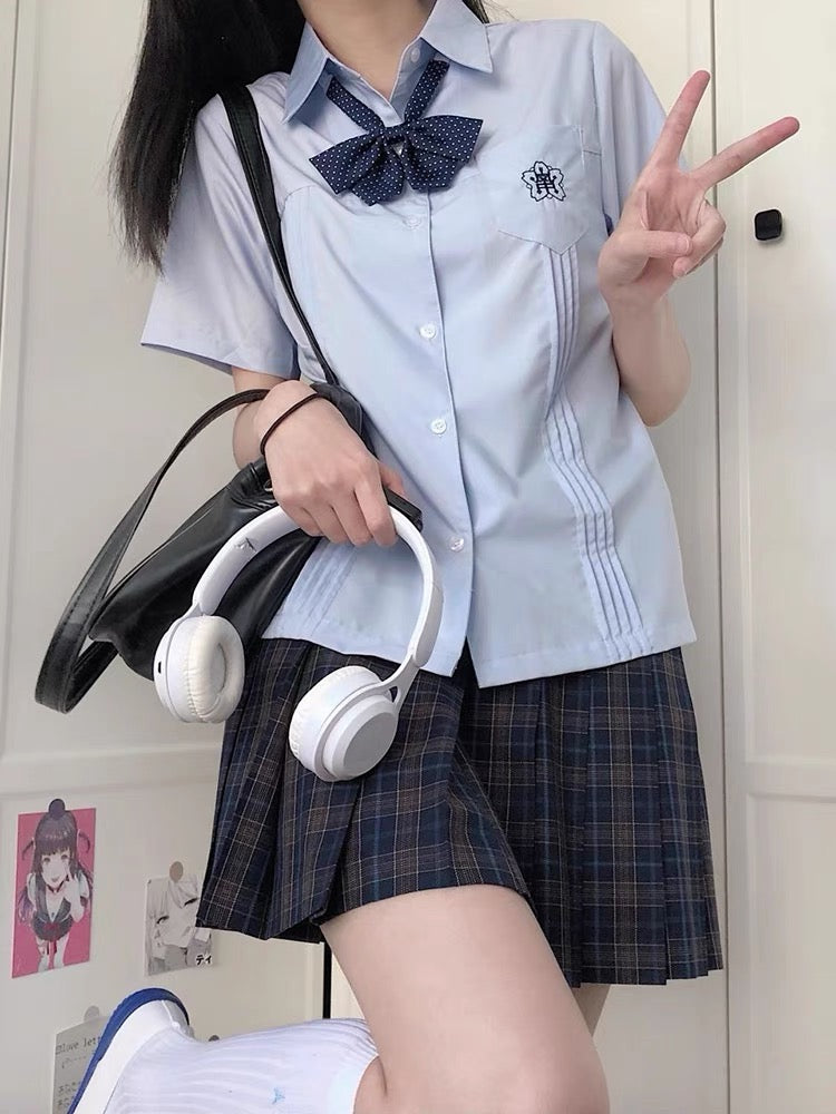 Sakura Dream JK Uniform Short Sleeve Shirts-ntbhshop