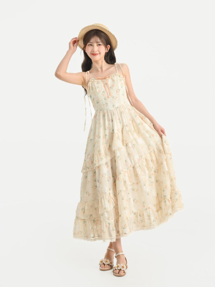 Blossom Dew Cardigan & Sundress-Sets-ntbhshop